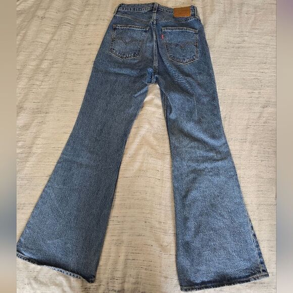 Levi's 70s High Flare Jeans 26 - Picture 5 of 6